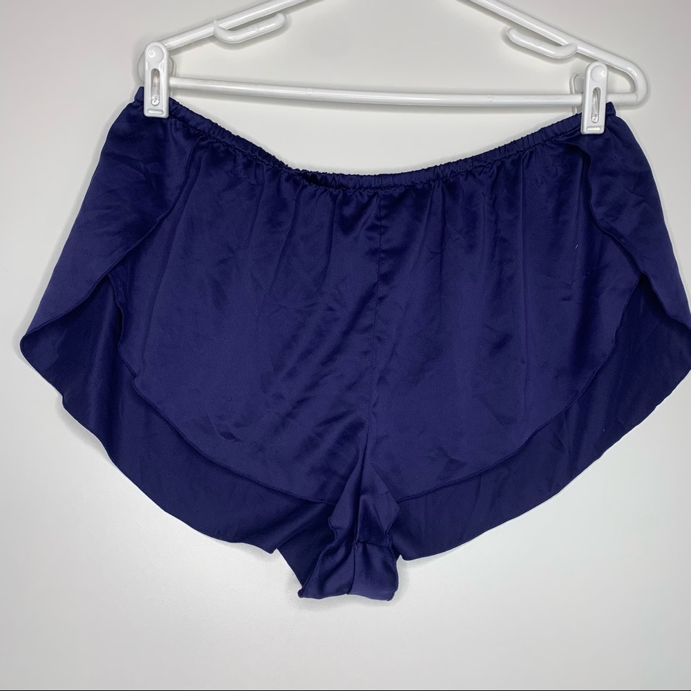 Jezebel Robyn satin pajama shorts XL